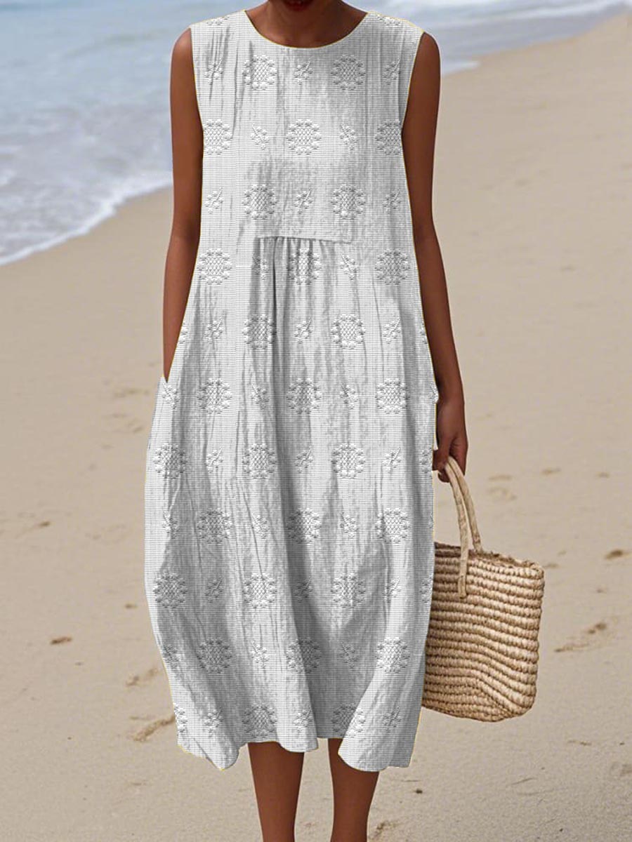Flowenn - Vestito Artistico da Spiaggia