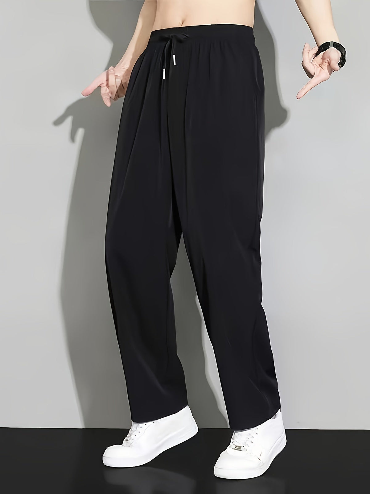 Men's Relaxed Straight Leg Pants - Image 2