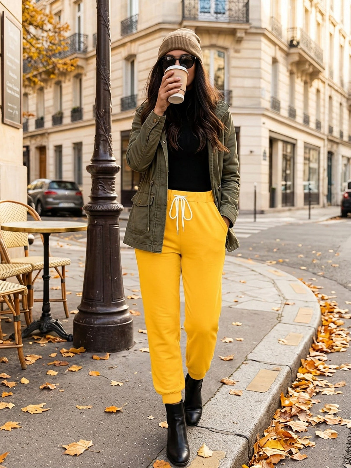 Womens Tapered Joggers - Image 4