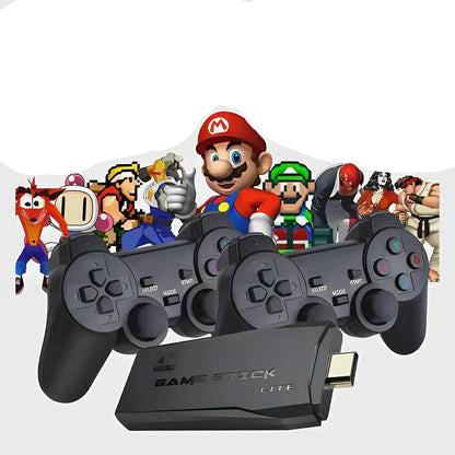 Retro 4K Game Console 20000 Classic Games Plug Play Wireless