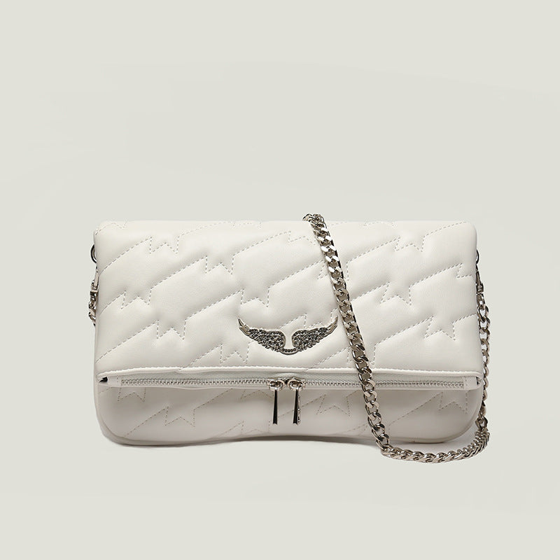 Valerune - Wing Emblem Crossbody Taske