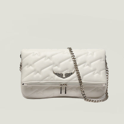Valerune - Wing Emblem Crossbody Taske