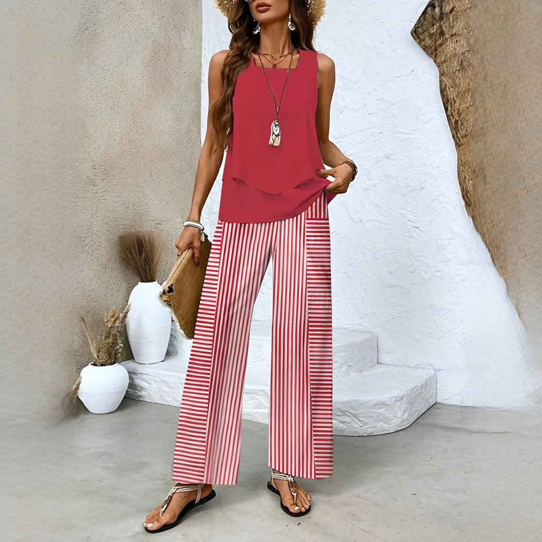 Liorael - Womens Two Piece Outfit Set