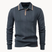 Callen – Herrestrikket Polo med Knapper