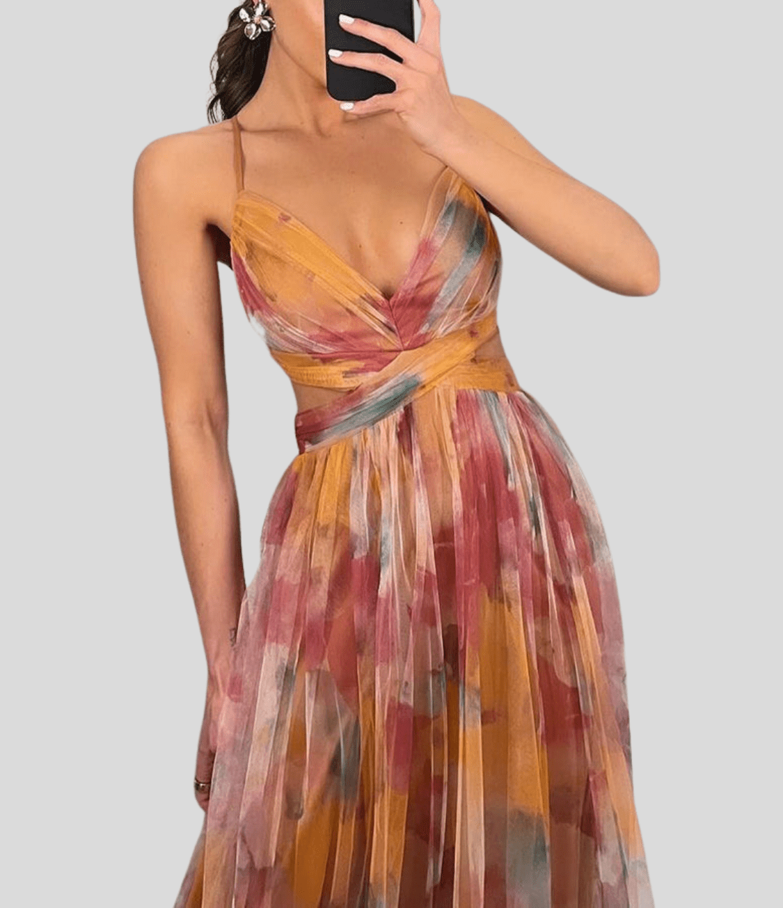 Carola - Charming Floral Maxi Dress - Image 5