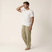 Men's Linen Cotton Loose Fit Drawstring Pants Summer - Image 6