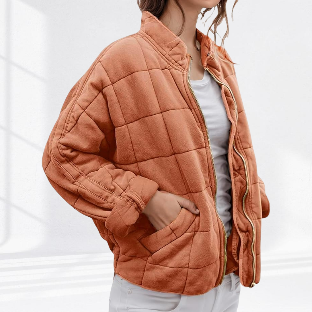 Fiona - Stijlvolle Oversized Gewatteerde Jas - Image 11