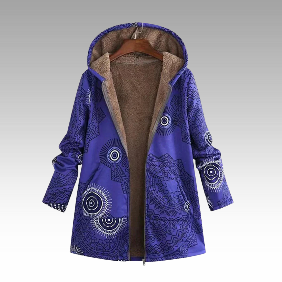 Alison - Stijlvolle Boho Capuchon Winterjas - Image 5