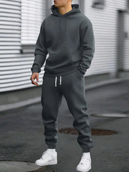 Arvex – Ensemble de survêtement à capuche pour homme avec chandail et pantalon de jogging