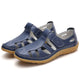 Women White Strappy Flat Sandals Arch Support Non-Slip - Image 10