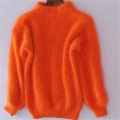 Sofia - Women's Modern Relaxed-Knit Wool Sweater