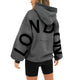 Novira - London Print Hoodie