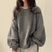Maevin – Women’s Oversized Sweater with Puff Sleeves