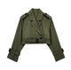 Irelia – Cropped Trenchcoat Jacket