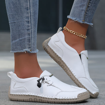 Nelvara - Zapatos cómodos, estables y fáciles de poner para uso diario