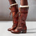 Lunessa – Women’s Lace Up Boots with Block Heel
