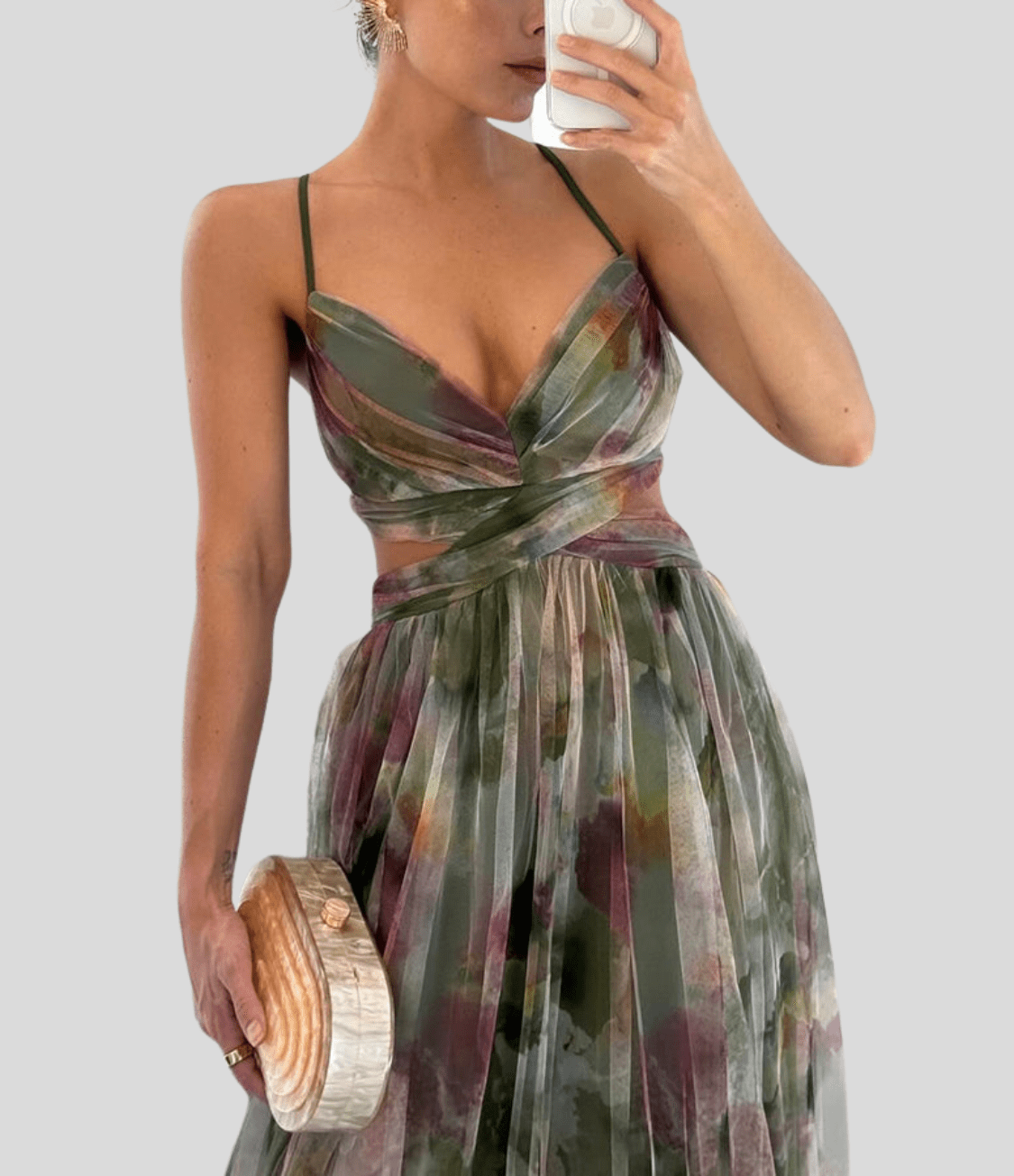 Carola - Charming Floral Maxi Dress - Image 6