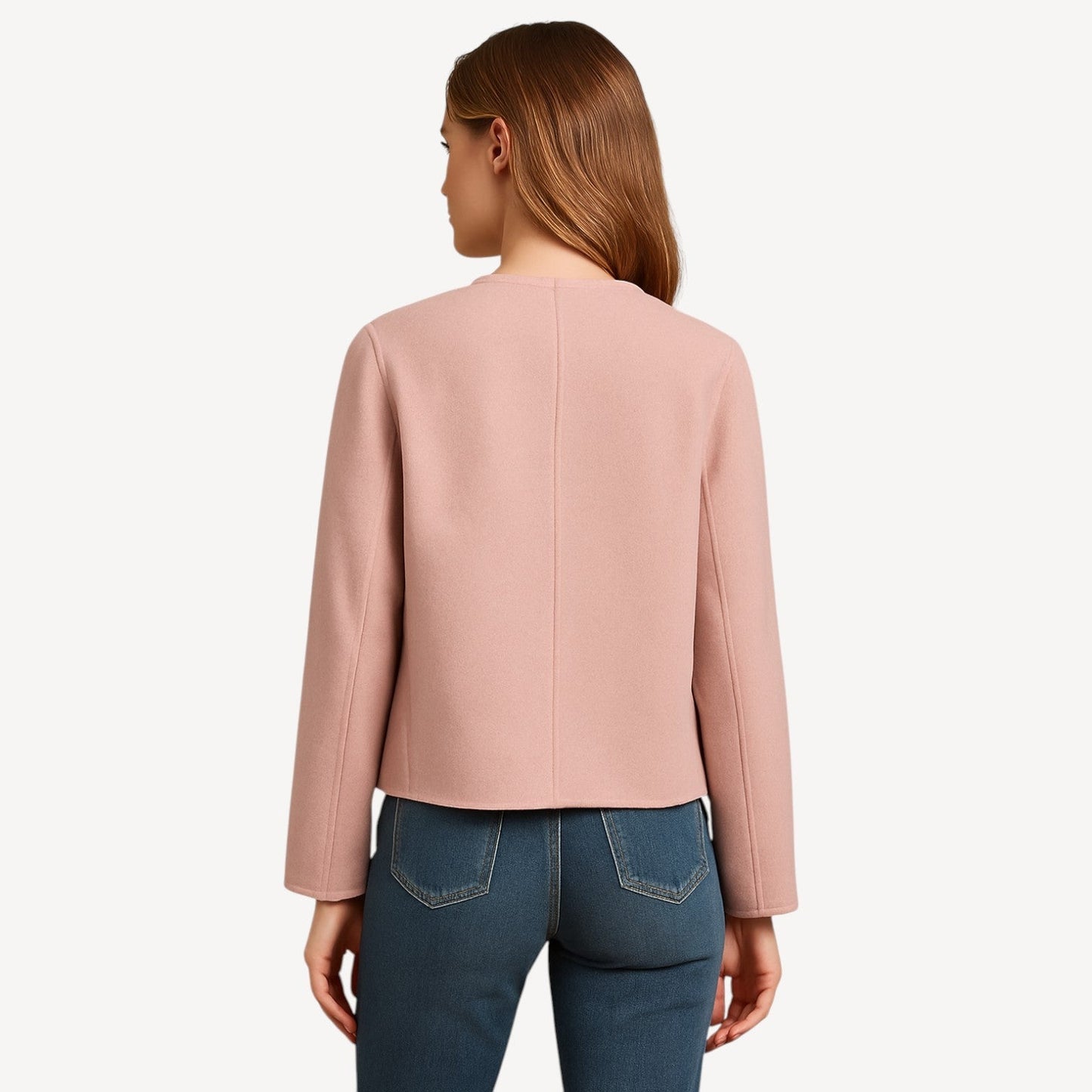 Karen – Women Short Jacket With Gold Buttons