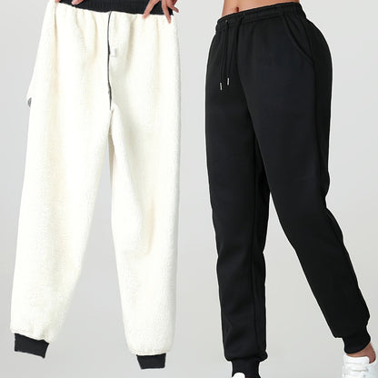 Women's Fleece Lined Cuffed Joggers