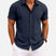 Novarello - Cotton Linen Short Sleeve Shirt