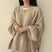 Maevin – Women’s Oversized Sweater with Puff Sleeves