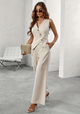 Rosalind - Womens Sleeveless Two Piece Suit