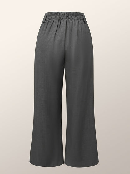 Women's Wide Leg Trousers - Image 3