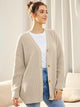 Mallory – Women’s Oversized Cardigan with V Neck and Button Closure