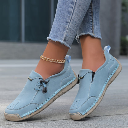 Nelvara - Zapatos cómodos, estables y fáciles de poner para uso diario