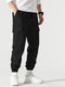 Men Relaxed Fit Cargo Joggers