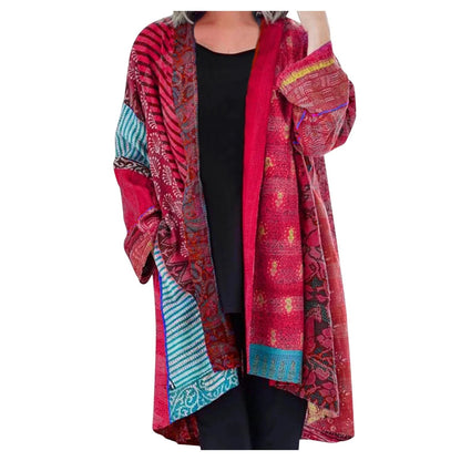Rebecca – Cardigan ample pour femme à manches longues
