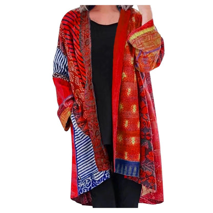 Rebecca – Cardigan ample pour femme à manches longues