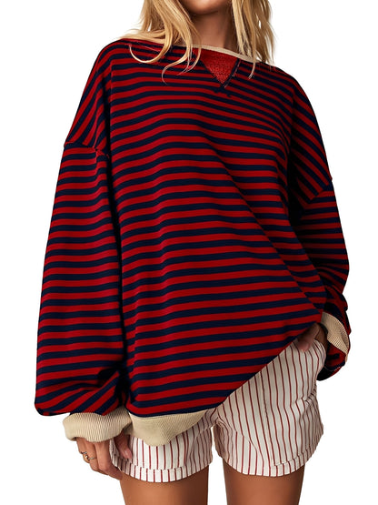 Judelle – Pull rayé élégant pour femme