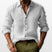 Men's Casual Linen Button Down Shirt Relaxed Fit - Image 6