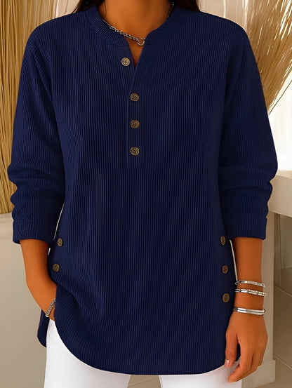 Jocelique – Women’s Button Detail Knit Jumper