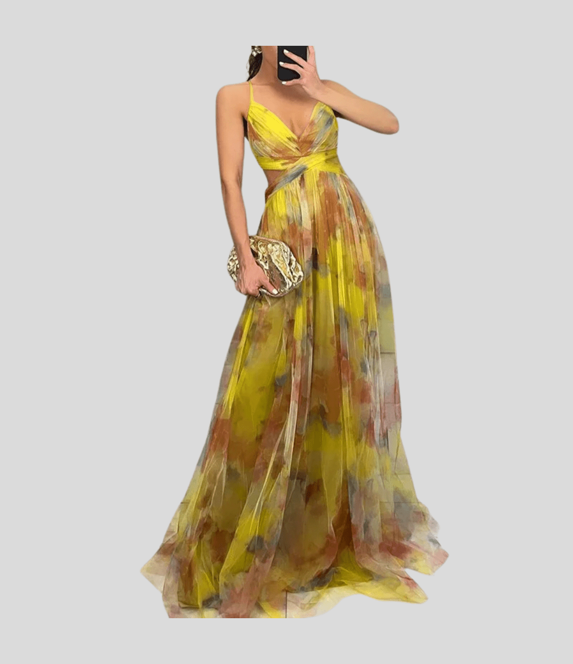 Carola - Charming Floral Maxi Dress - Image 7