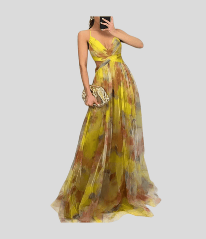 Carola - Charming Floral Maxi Dress - Image 7