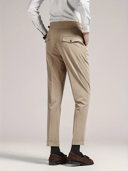 Mens Pleated Dress Pants - Image 13