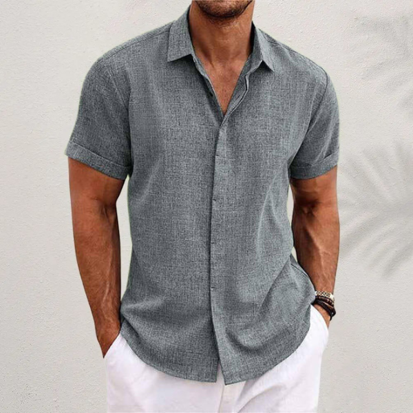 Lumorin - Mens Linen Summer Shirt
