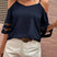 Women Cold Shoulder Blouse