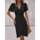 Selmara – Elegant Wrap Dress For Women