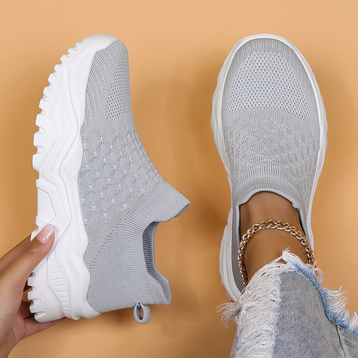 Heliora – Comfortable Flyknit Shoes For Women