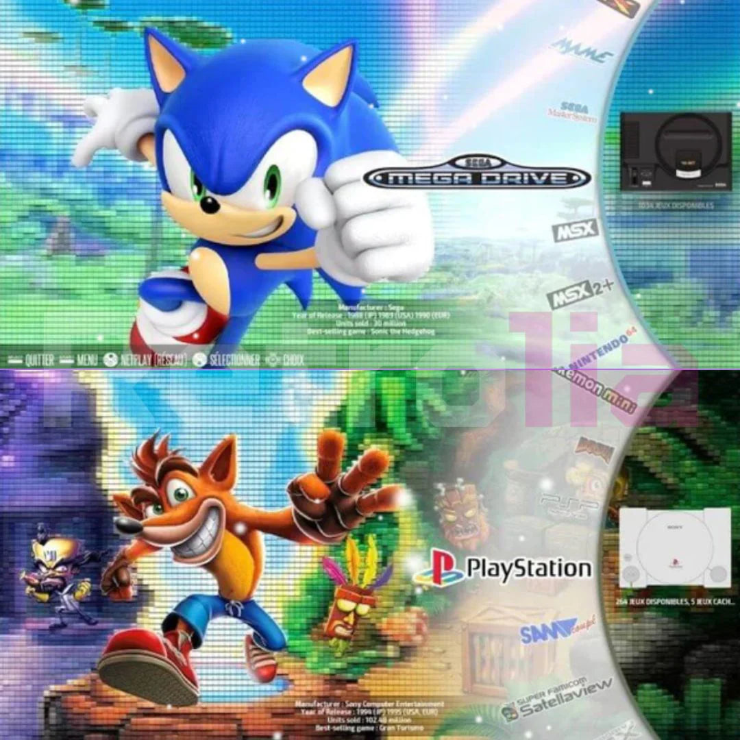 Retro 4K Game Console 20000 Classic Games Plug Play Wireless - Image 10