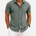Novarello - Cotton Linen Short Sleeve Shirt
