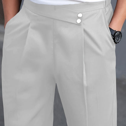 Men's Pleated Dress Pants - Image 21