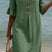 Contrina - Cotton Linen Summer Dress