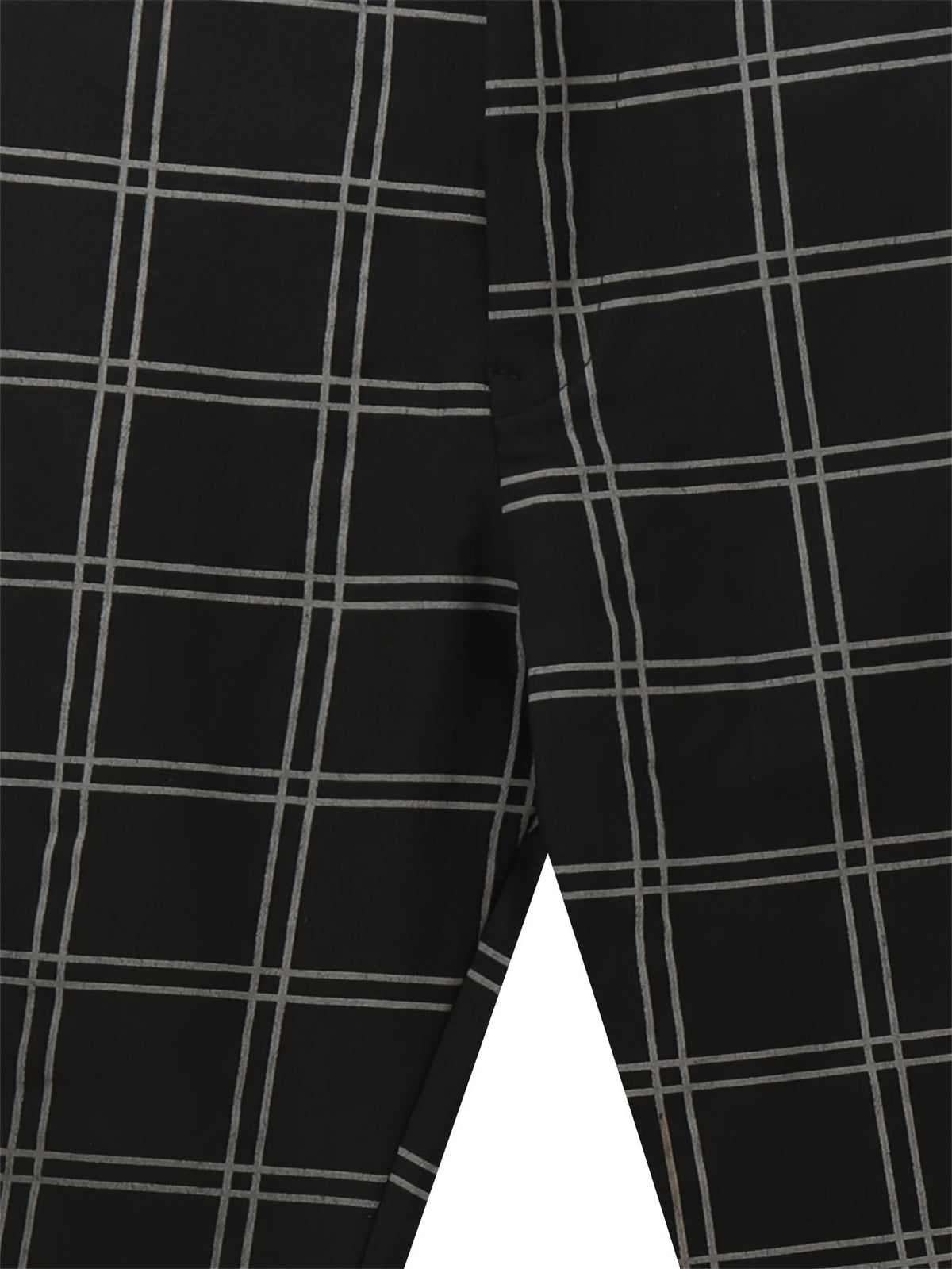 Men's Slim Fit Plaid Dress Pants - Image 6