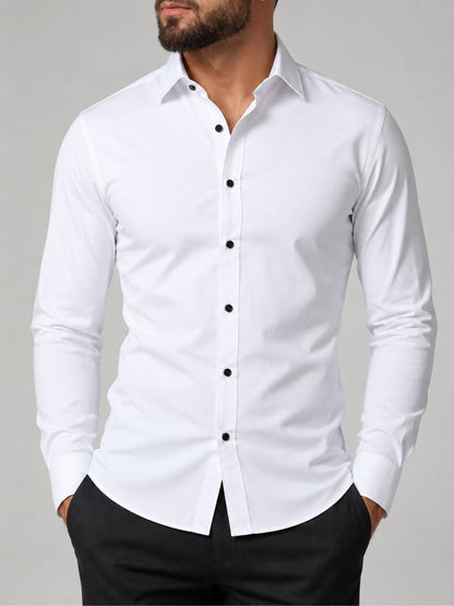 Jace - Camisa de Vestir Premium con Elasticidad