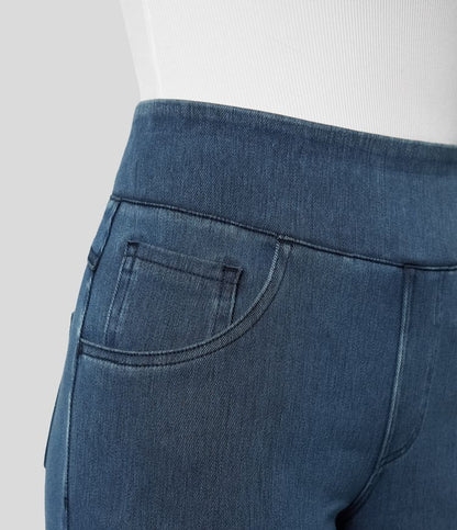 Virellie – Bukser med vide ben i denim til kvinder