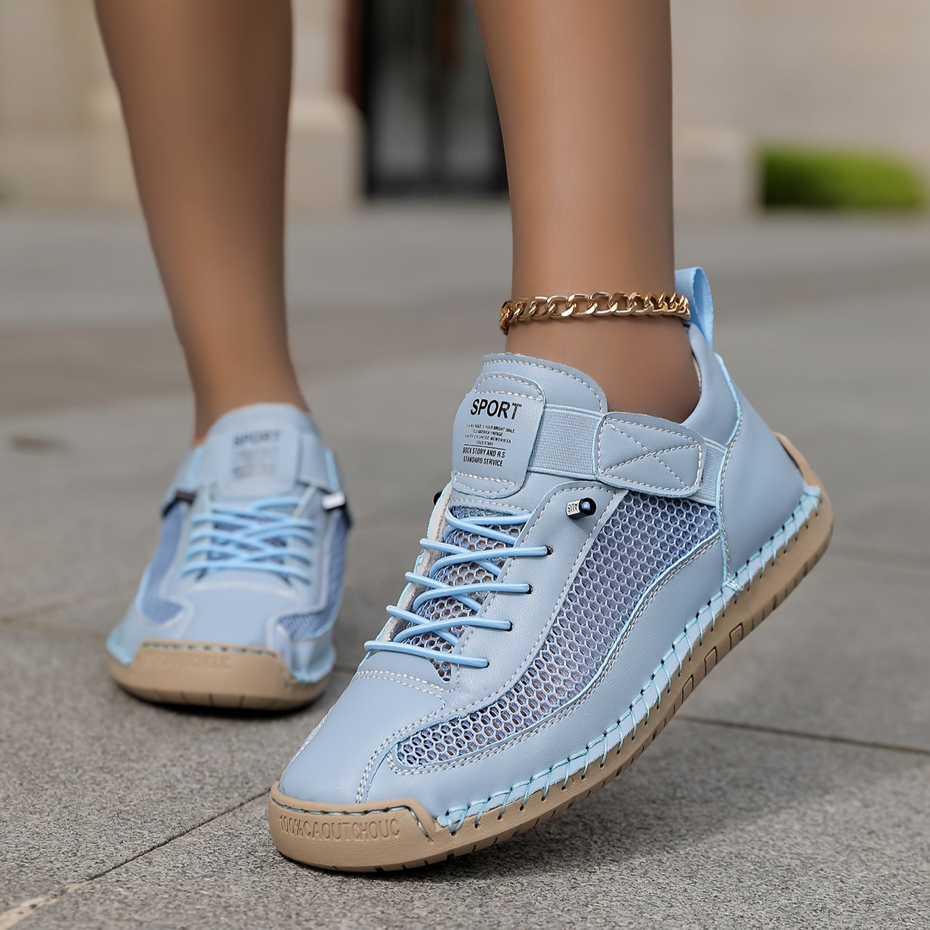 Mireya - Zapatillas ligeras y transpirables para verano con comodidad